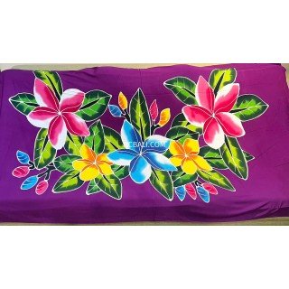 Wholesale Rayon Sarong Lava lava Hand Painted Beachwear for Summer